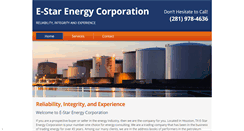 Desktop Screenshot of e-starenergy.com